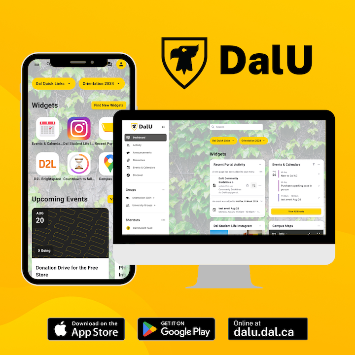 DalU: Your new campus app and web portal